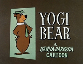 Screenshots from the 1961 Hanna-Barbera cartoon Bears and Bees