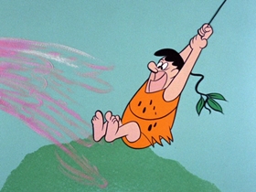 Screenshots from the 1961 Hanna-Barbera cartoon Paws for Applause