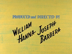 Screenshots from the 1961 Hanna-Barbera cartoon Missile Bound Yogi