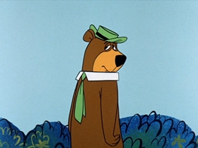 Screenshots from the 1961 Hanna-Barbera cartoon Loco Locomotive