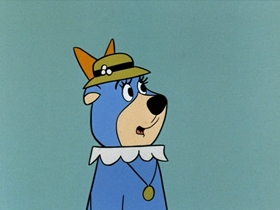 Screenshots from the 1961 Hanna-Barbera cartoon A Wooin
