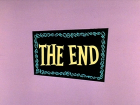 Screenshots from the 1961 Hanna-Barbera cartoon Batty Bear