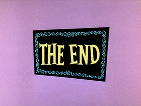 Screenshots from the 1961 Hanna-Barbera cartoon Threadbare Bear