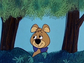 Screenshots from the 1961 Hanna-Barbera cartoon Ice Box Raider