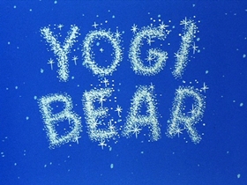 Screenshots from the 1961 Hanna-Barbera cartoon Yogi