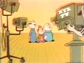 Screenshots from the 1961 Bagdasarian Productions cartoon Buffalo Gals