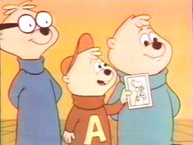 Screenshots from the 1961 Bagdasarian Productions cartoon Buffalo Gals