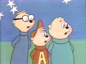 Screenshots from the 1961 Bagdasarian Productions cartoon Buffalo Gals