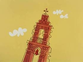 Screenshots from the 1961 Bagdasarian Productions cartoon The Brave Chipmunks