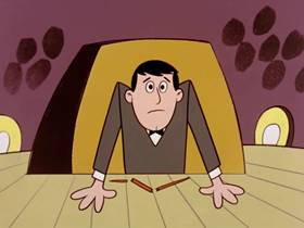 Screenshots from the 1961 Bagdasarian Productions cartoon Yankee Doodle