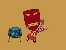 Screenshots from the 1961 Bagdasarian Productions cartoon Witch Doctor