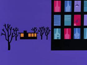 Screenshots from the 1961 Bagdasarian Productions cartoon Witch Doctor