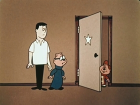 Screenshots from the 1961 Bagdasarian Productions cartoon Spain