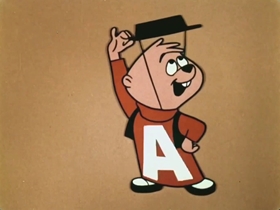 Screenshots from the 1961 Bagdasarian Productions cartoon Spain