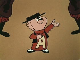 Screenshots from the 1961 Bagdasarian Productions cartoon Spain