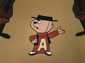 Screenshots from the 1961 Bagdasarian Productions cartoon Spain
