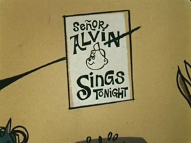 Screenshots from the 1961 Bagdasarian Productions cartoon Spain