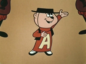 Screenshots from the 1961 Bagdasarian Productions cartoon Spain