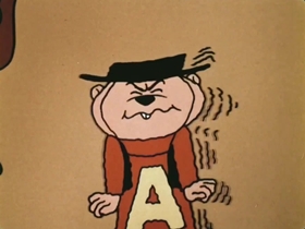 Screenshots from the 1961 Bagdasarian Productions cartoon Spain
