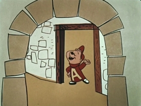 Screenshots from the 1961 Bagdasarian Productions cartoon Spain