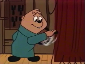 Screenshots from the 1961 Bagdasarian Productions cartoon Swing Low, Sweet Chariot