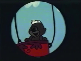 Screenshots from the 1961 Bagdasarian Productions cartoon Swing Low, Sweet Chariot