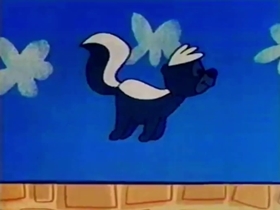 Screenshots from the 1961 Bagdasarian Productions cartoon Swing Low, Sweet Chariot