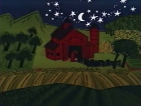 Screenshots from the 1961 Bagdasarian Productions cartoon Swing Low, Sweet Chariot
