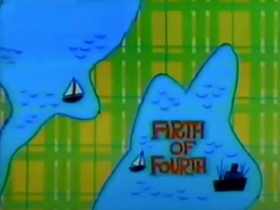 Screenshots from the 1961 Bagdasarian Productions cartoon Comin