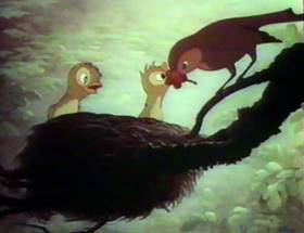 Screenshots from the 1961 Disney cartoon A Salute to Father