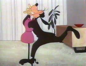 Screenshots from the 1961 Disney cartoon A Salute to Father