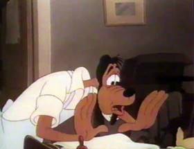 Screenshots from the 1961 Disney cartoon A Salute to Father