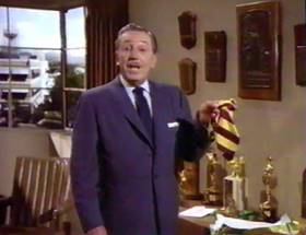 Screenshots from the 1961 Disney cartoon A Salute to Father