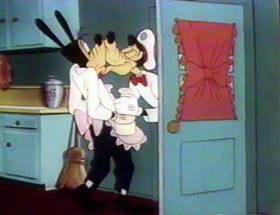 Screenshots from the 1961 Disney cartoon A Salute to Father