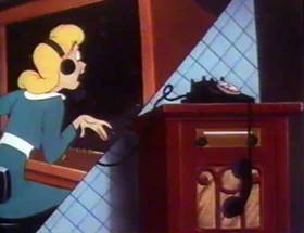 Screenshots from the 1961 Disney cartoon A Salute to Father
