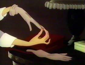 Screenshots from the 1961 Disney cartoon A Salute to Father