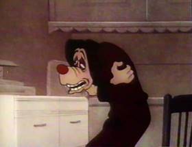 Screenshots from the 1961 Disney cartoon A Salute to Father