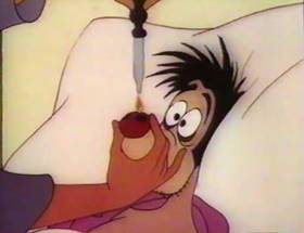 Screenshots from the 1961 Disney cartoon A Salute to Father