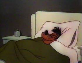 Screenshots from the 1961 Disney cartoon A Salute to Father