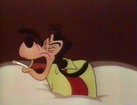 Screenshots from the 1961 Disney cartoon A Salute to Father