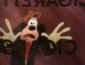 Screenshots from the 1961 Disney cartoon A Salute to Father