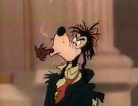 Screenshots from the 1961 Disney cartoon A Salute to Father