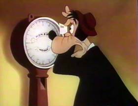 Screenshots from the 1961 Disney cartoon A Salute to Father