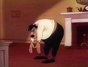 Screenshots from the 1961 Disney cartoon A Salute to Father