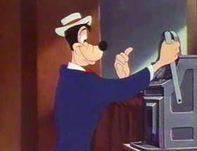 Screenshots from the 1961 Disney cartoon A Salute to Father