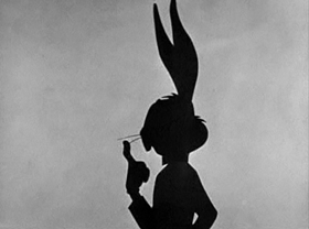 Screenshots from the 1961 Warner Bros. cartoon Ballpoint Puns