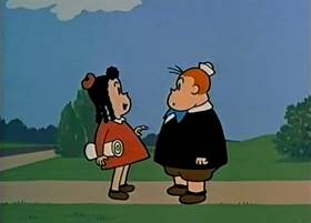 Screenshots from the 1961 Paramount / Famous Studios cartoon Alvin