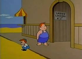 Screenshots from the 1961 Paramount / Famous Studios cartoon Alvin