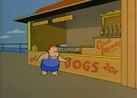 Screenshots from the 1961 Paramount / Famous Studios cartoon Alvin