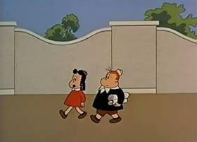 Screenshots from the 1961 Paramount / Famous Studios cartoon Alvin